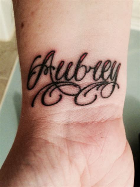 aubrey tattoo